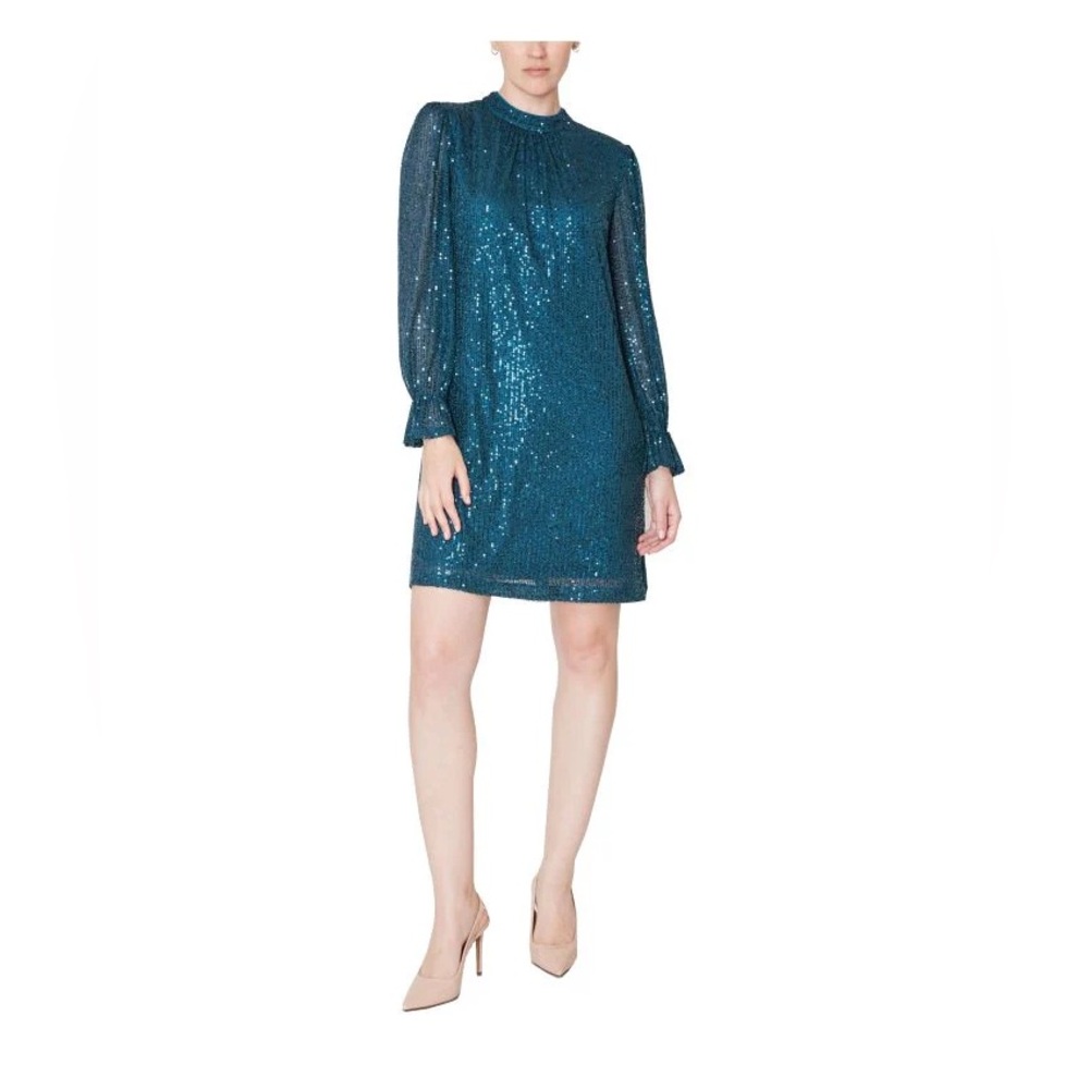 SEQUIN MOCK NECK SHEATH DRESS
Julia Jordan
SKU: JJ39804
